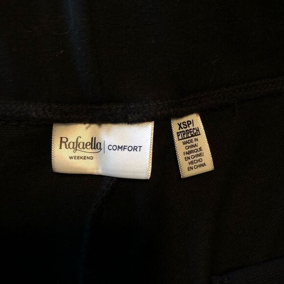 Rafaella weekend black lounge pants. Size xsp - Picture 3 of 11